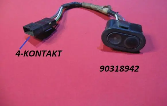 Opel Frontera A Electric window control switch 90318942