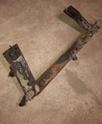 Renault Modus Bottom radiator support slam panel 8200583044