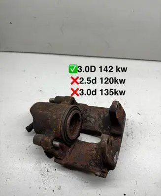 BMW 5 E39 Front brake caliper 1163385 BMW6030324 BMW6030