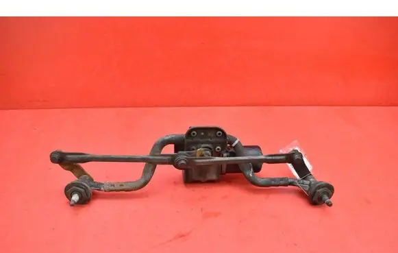 Front wiper linkage and motor
