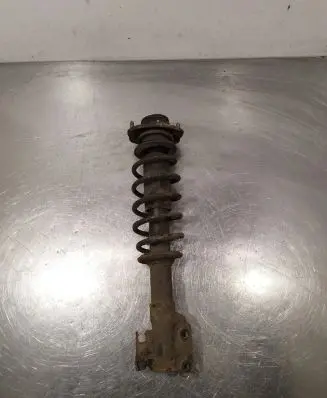 Front shock absorber with coil spring