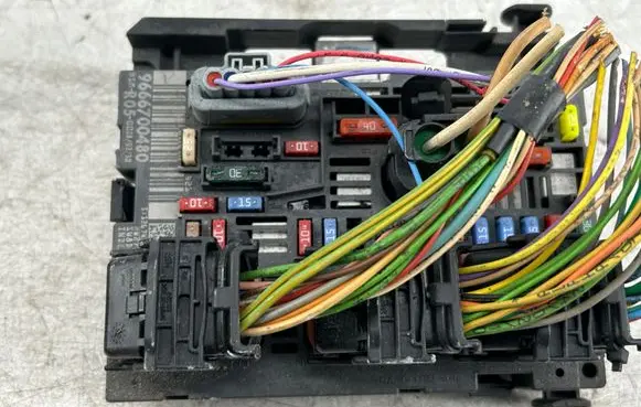 Peugeot 308 Fuse module 9666700480