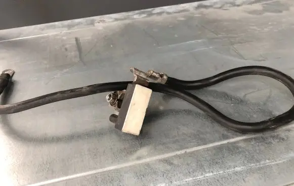 Mercedes-Benz B W246 W242 Negative earth cable (battery) A1665420018