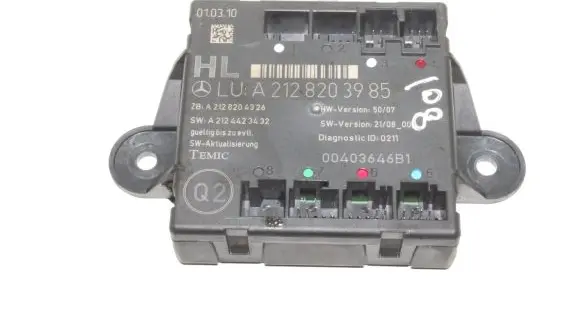Mercedes-Benz C W204 Door control unit/module A2128203985 A2128204326