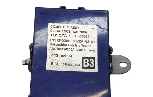 Lexus GS 300 350 430 450H Parking PDC control unit/module 8934030031 10R022584 ADC100120500A