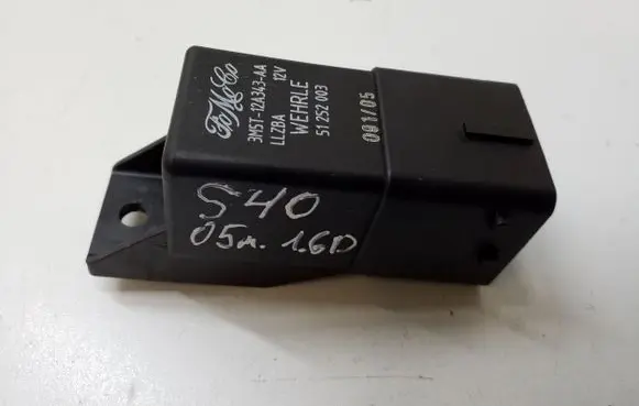 Volvo S40 Glow plug pre-heat relay 3M5T12A343AA
