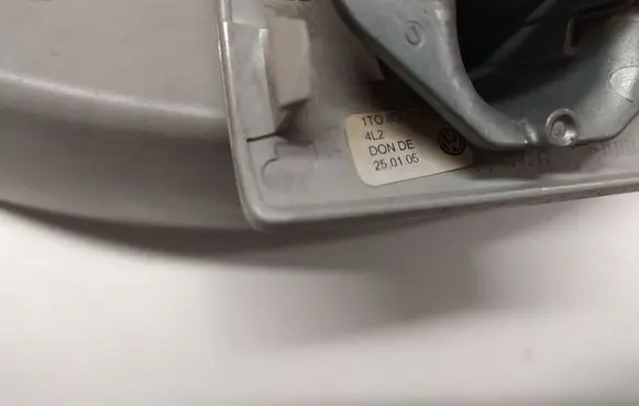 Volkswagen Touran I Rear view mirror (interior) 1T0857511 432123411