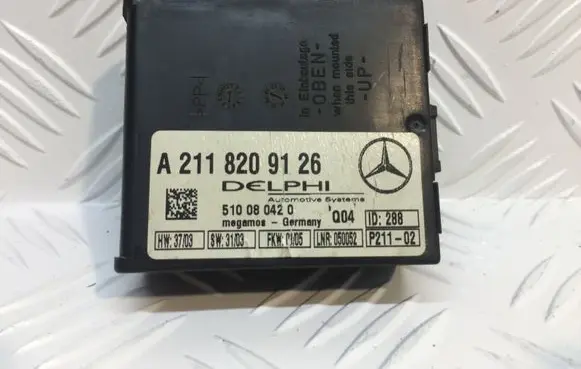 Mercedes-Benz E W211 Alarm control unit/module A2118209126