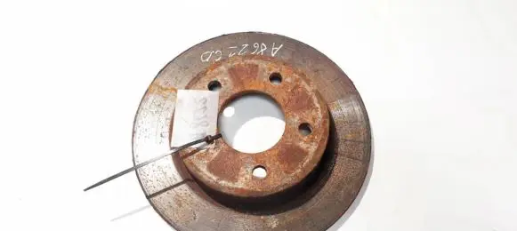 Mazda 3 II Rear brake disc neventiliuojamas