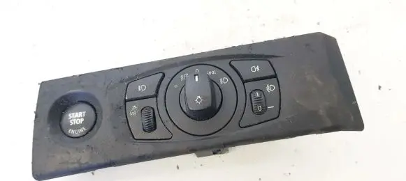 BMW 5 E60 E61 Light switch 6953737 33291903