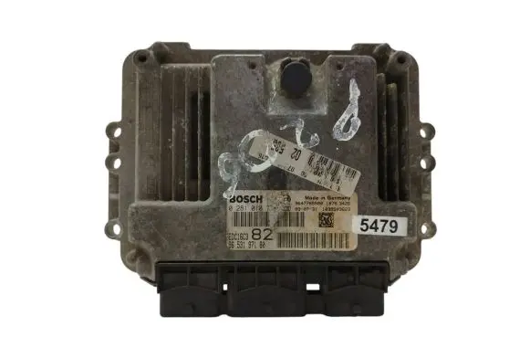 Peugeot 206 Engine control unit/module 9653197180 9647785580