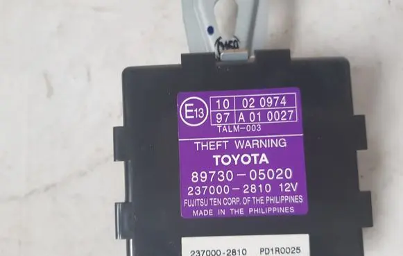 Toyota Avensis T250 Alarm control unit/module 8973005020