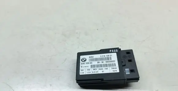 BMW 3 E92 E93 Seat control module 9216128