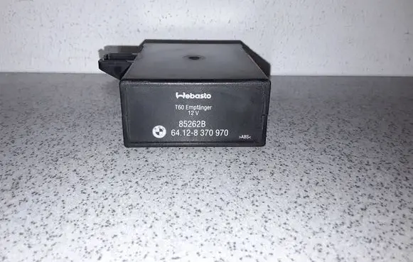 BMW 5 E39 Auxiliary heating control unit/module 64128370970 8370970