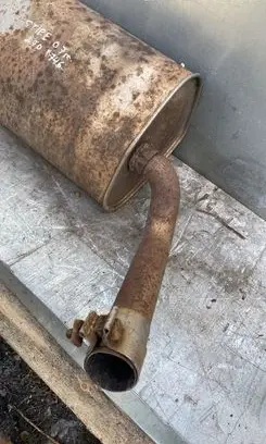 Jaguar S-Type Rear muffler/silencer tail pipe