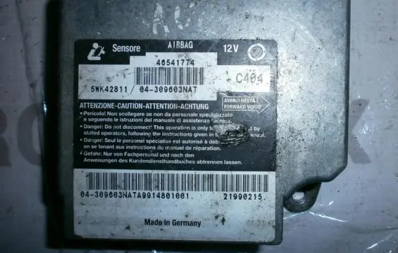 Airbag control unit/module