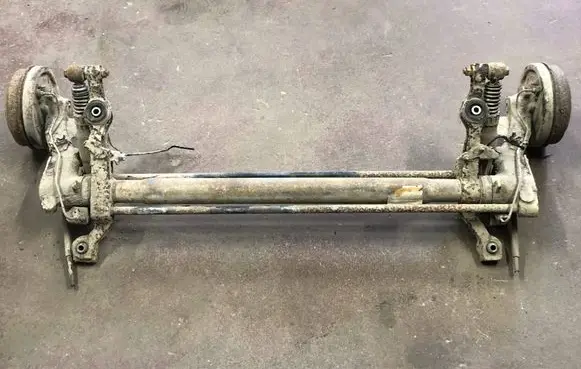 Rear axle beam