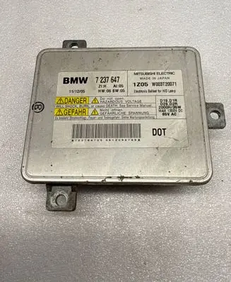 BMW 5 F10 F11 Headlight ballast module Xenon 7237647