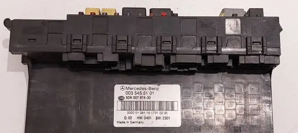 Mercedes-Benz C W203 Fuse module 0035455101 5DK00797430