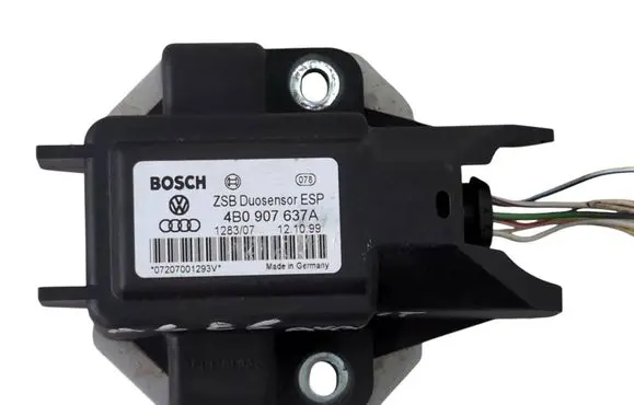Audi A6 S6 C5 4B ESP acceleration yaw rate sensor 4B0907637A 07207001293V 128307