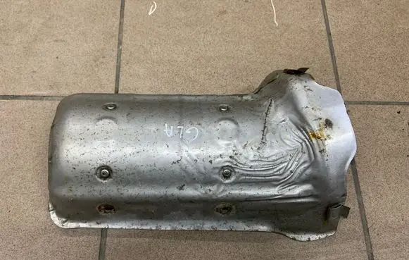 Mercedes-Benz GLA W156 X156 Exhaust heat shield A2701420020