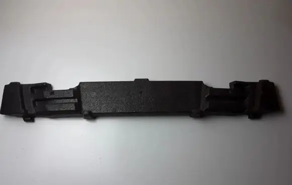 Front bumper foam support bar