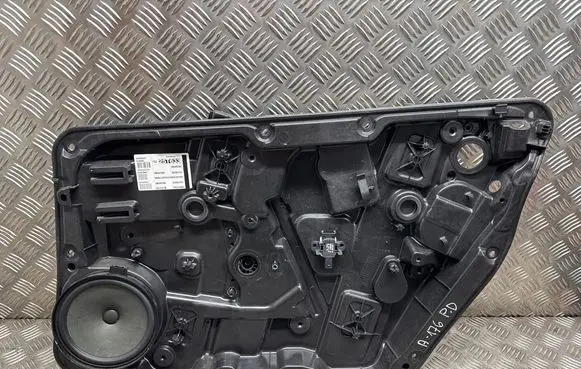 Front window lifting mechanism without motor