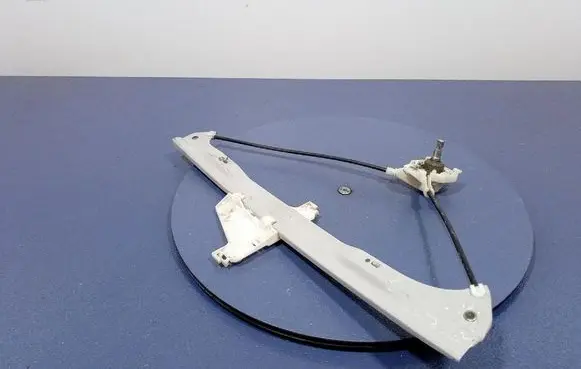 Volkswagen Fox Front door window regulator with motor 5Z3837502