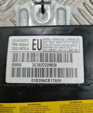BMW 3 E46 Front door airbag 