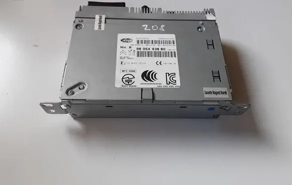 Peugeot 208 I Radio/CD/DVD/GPS head unit 9805493880