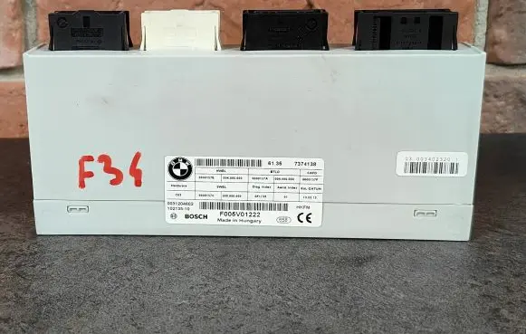 BMW 3 GT F34 Tailgate/trunk control unit/module 7410612 61357388492