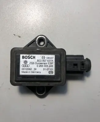 Audi A4 S4 B6 8E 8H ESP acceleration yaw rate sensor 8E0907637A