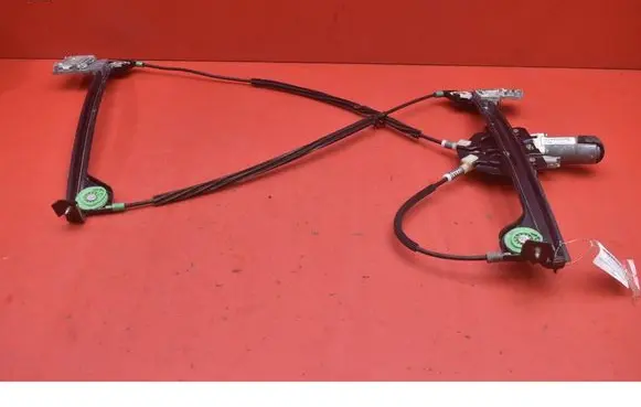 Peugeot 206 CC Front door window regulator with motor 9661874380
