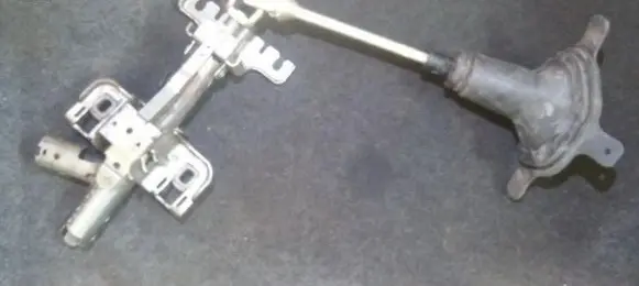Renault Scenic I Steering wheel axle 114341 7700412204