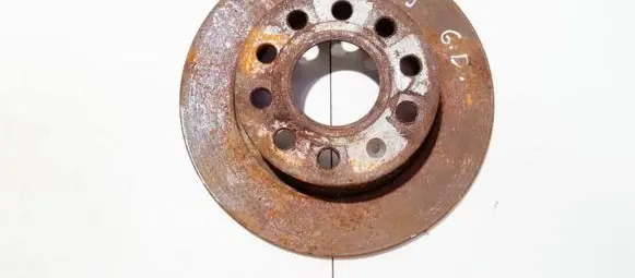 Volkswagen Golf V Rear brake disc neventiliuojamas