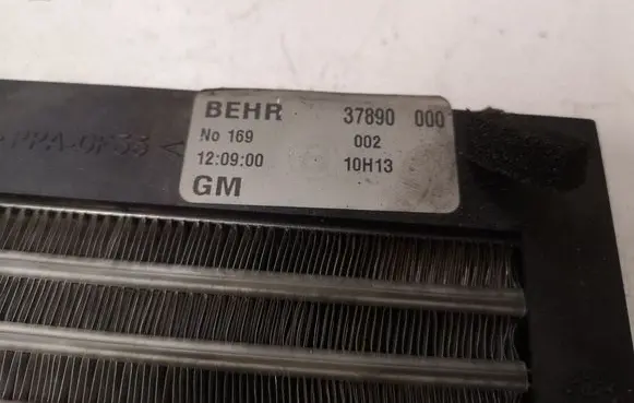 Opel Astra G Electric cabin heater radiator 37890000
