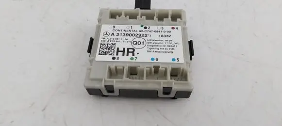 Mercedes-Benz C W205 Door control unit/module A2139002922