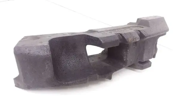 Front bumper foam support bar