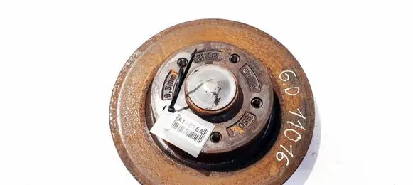 Renault Fluence Rear brake disc NEVENTILIUOJAMAS