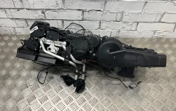 Interior heater climate box assembly