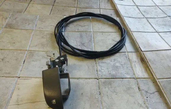 Mazda 6 Fuel cap release pull handle 