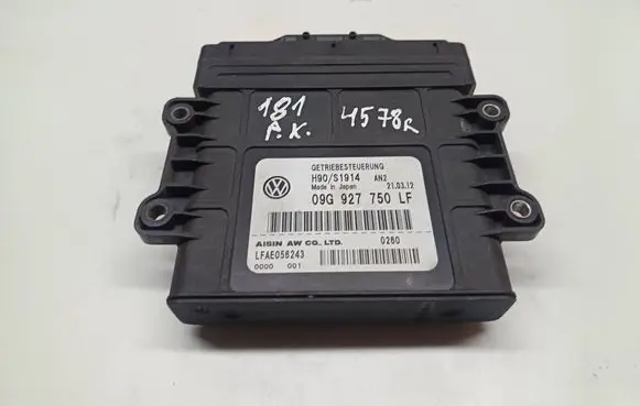Volkswagen Jetta VI Gearbox control unit/module 09G927750LF H90S1914 LFAE056243