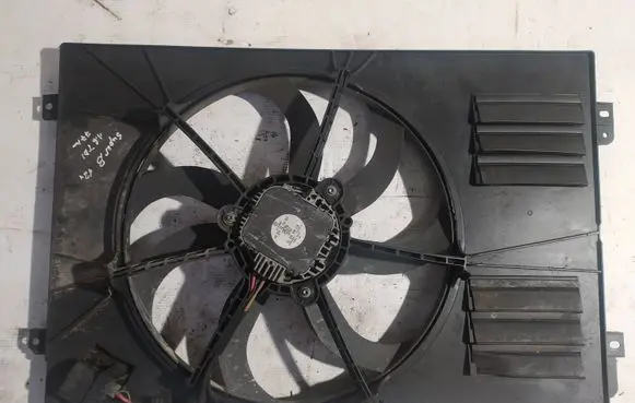 Skoda Superb B6 (3T) Electric radiator cooling fan 1K0121205AC 2326012602 1K0121207BA
