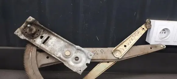 Opel Vectra A Front window lifting mechanism without motor 90270658