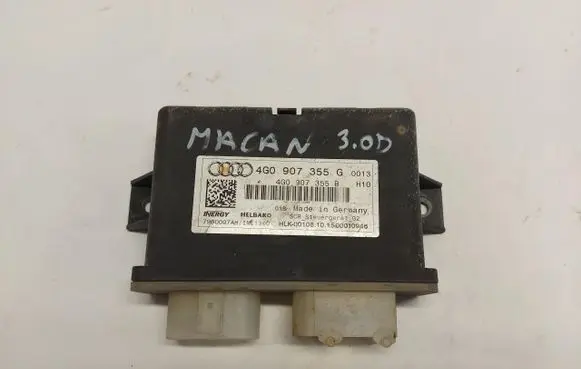 Porsche Macan (95B) Adblue control unit 4G0907355G-JLK01