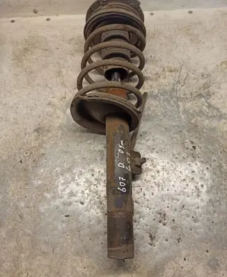 Peugeot 607 Front shock absorber with coil spring