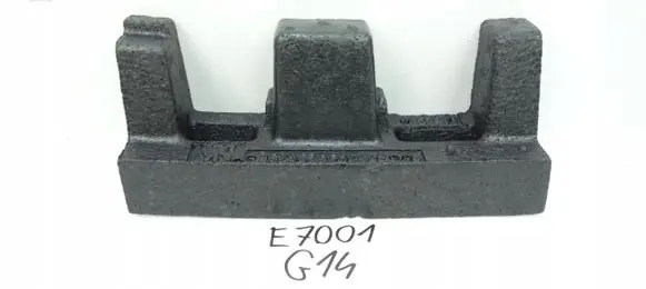 Peugeot 206 Front bumper foam support bar 9628638680