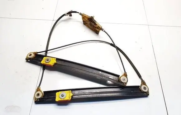 Sliding door window regulator with motor