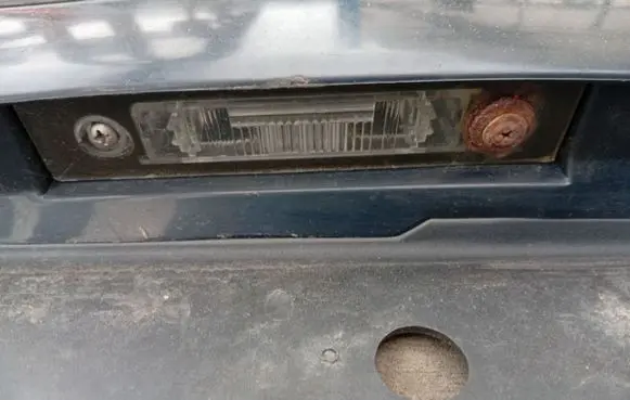 Volvo S40, V40 Number plate light