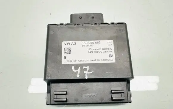 Audi A4 S4 B8 8K Other control units/modules 8K0959663 111002109